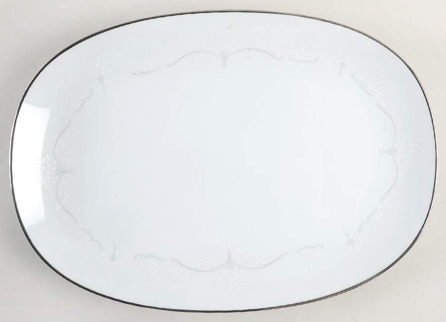 Whitebrook 13" Oval Serving Platter by Noritake-1