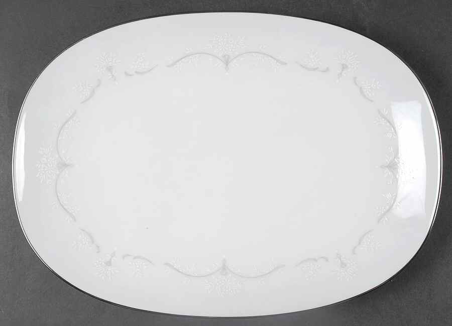 Whitebrook 11" Oval Serving Platter by Noritake-1