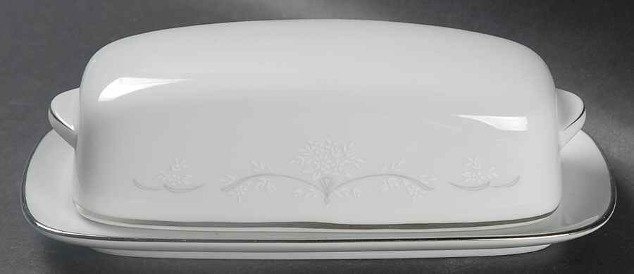 Whitebrook 1/4 Lb Covered Butter by Noritake-1