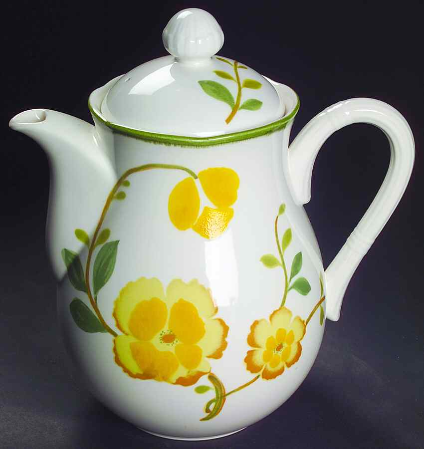 Whimsy Coffee Pot & Lid by Noritake-1