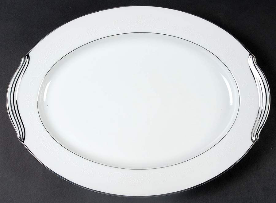 Whitehall 16" Oval Serving Platter by Noritake-1