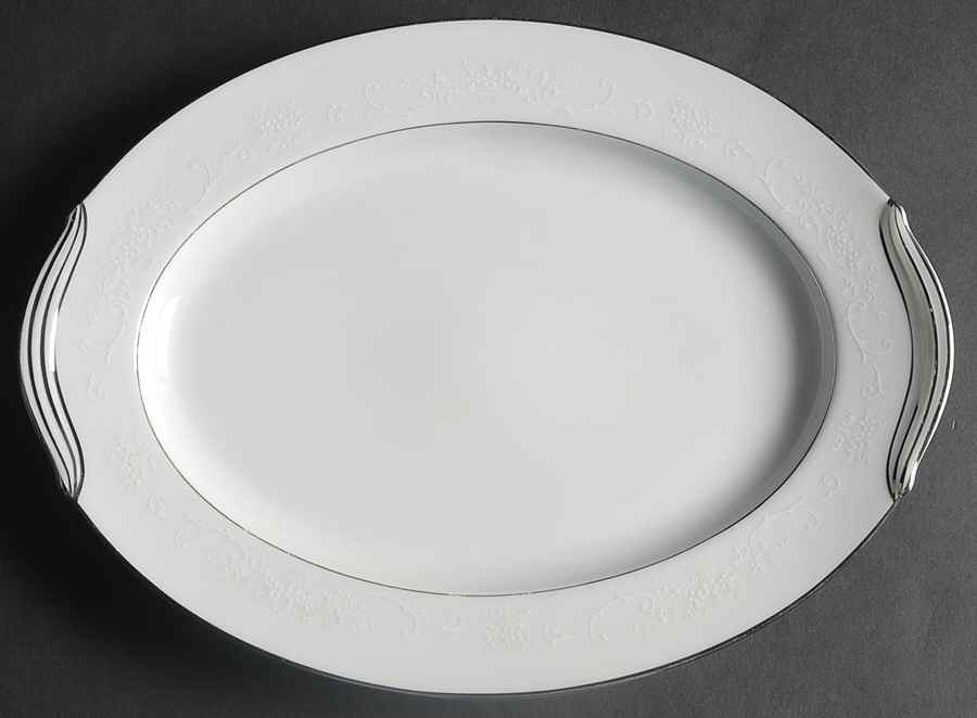 Whitehall 11" Oval Serving Platter by Noritake-1