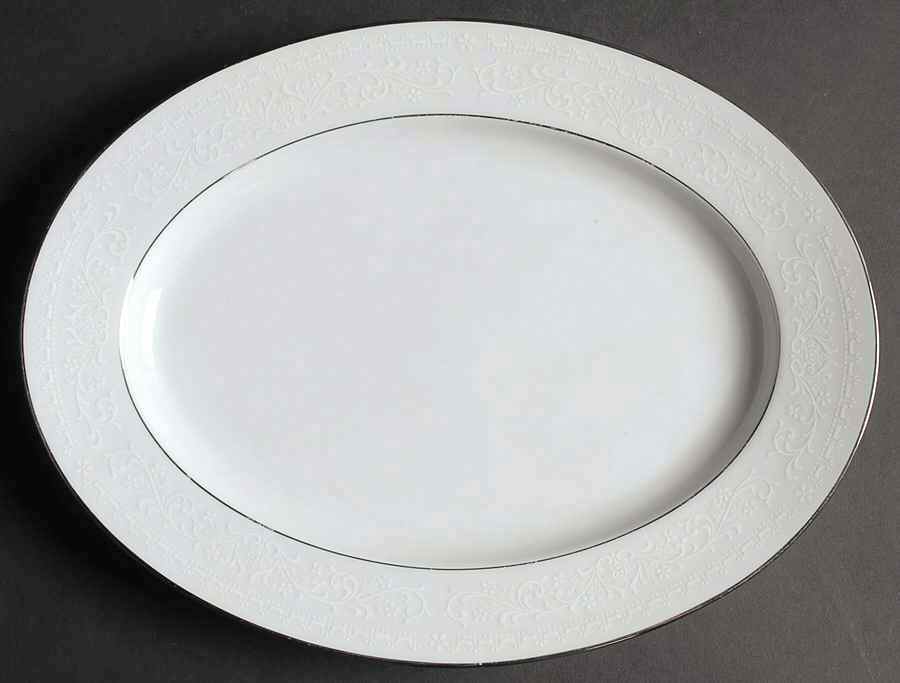 Whitehall 11" Oval Serving Platter by Noritake-1