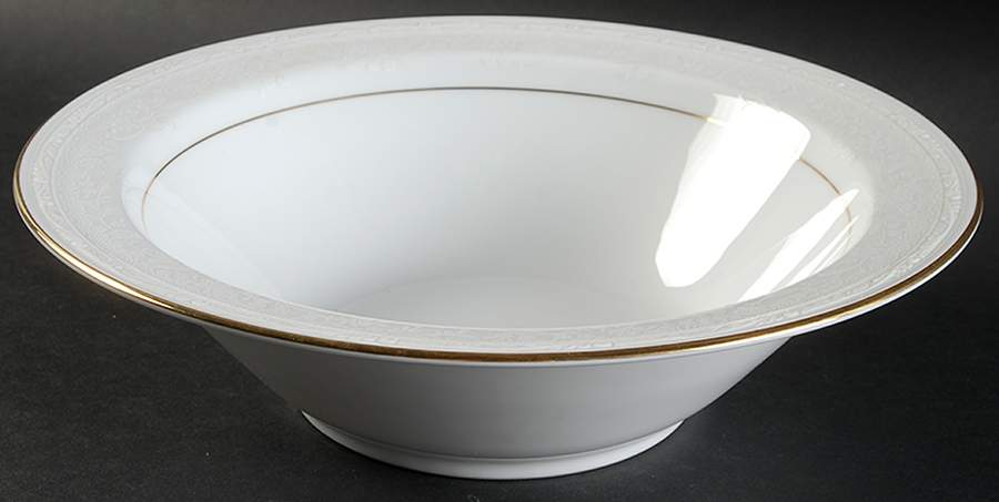 Whitecliff 9" Round Vegetable Bowl by Noritake-1
