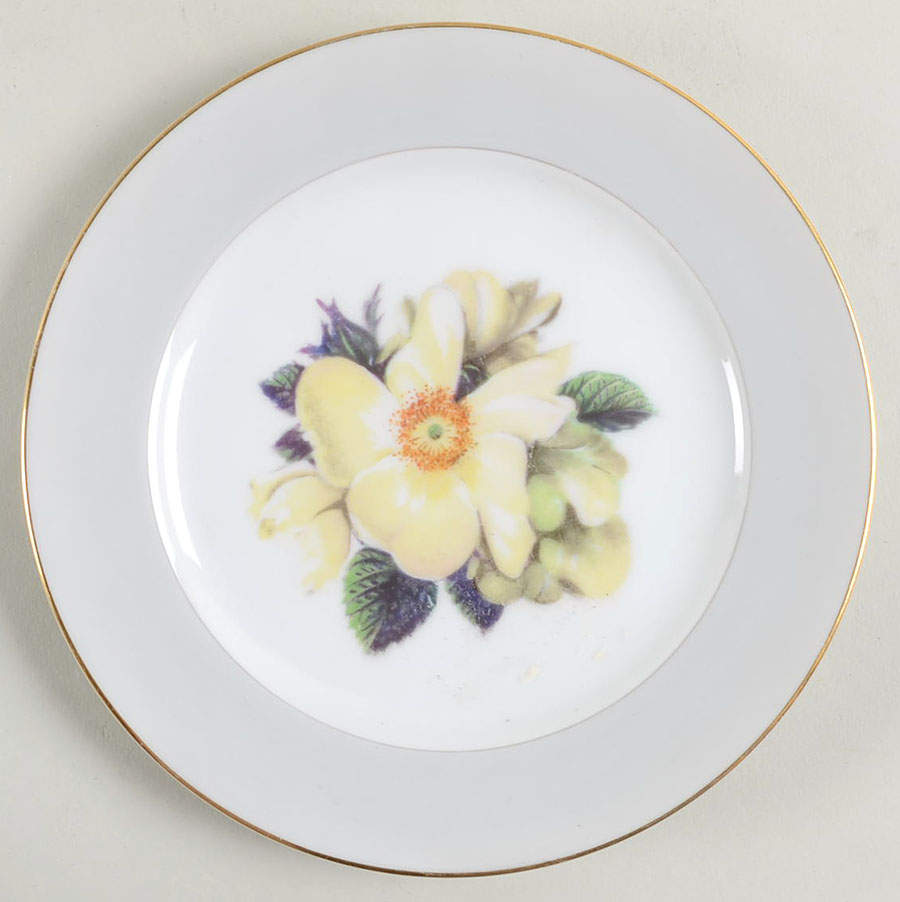 Whiterose Bread & Butter Plate by Noritake-1