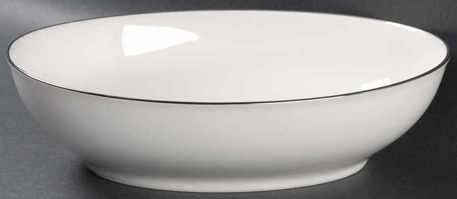 White Knight 9" Oval Vegetable Bowl by Noritake-1