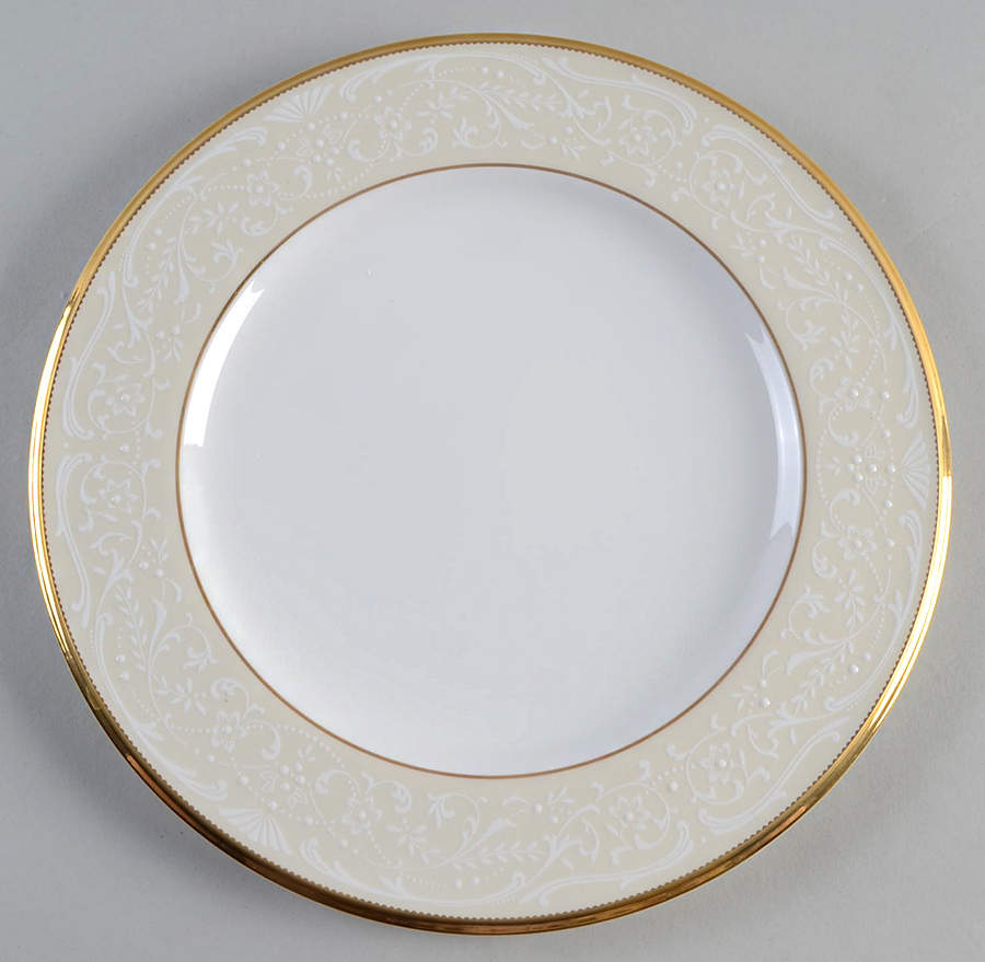 White Palace Luncheon Plate by Noritake-1