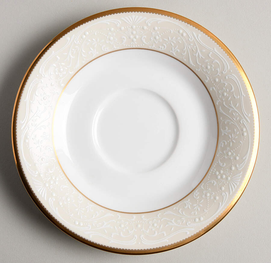 White Palace Saucer by Noritake-1