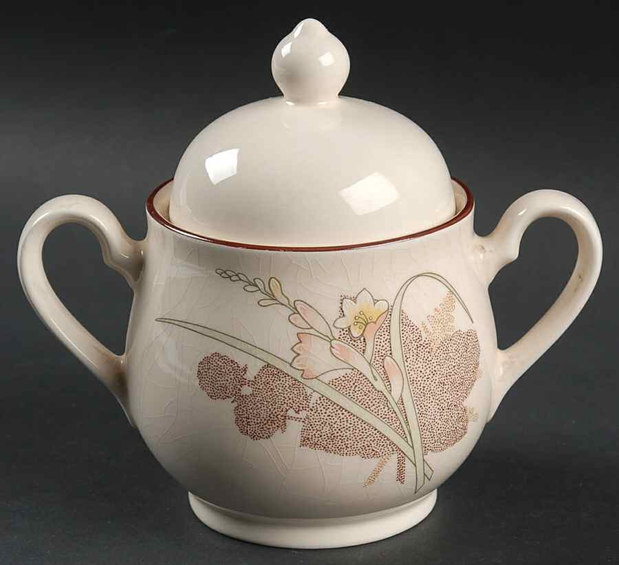 Wicklow Sugar Bowl & Lid by Noritake-1