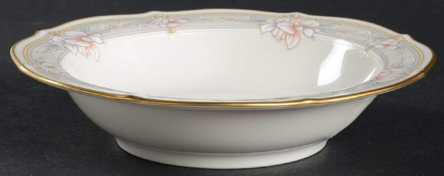 Windsor Garden Rim Fruit/Dessert (Sauce) Bowl by Noritake-1