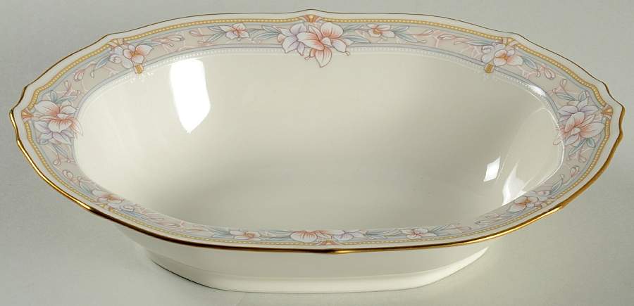 Windsor Garden 10" Oval Vegetable Bowl by Noritake-1