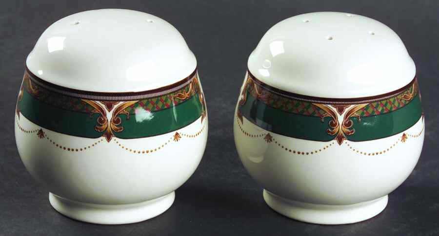 Wicklow Green Salt & Pepper Set by Noritake-1