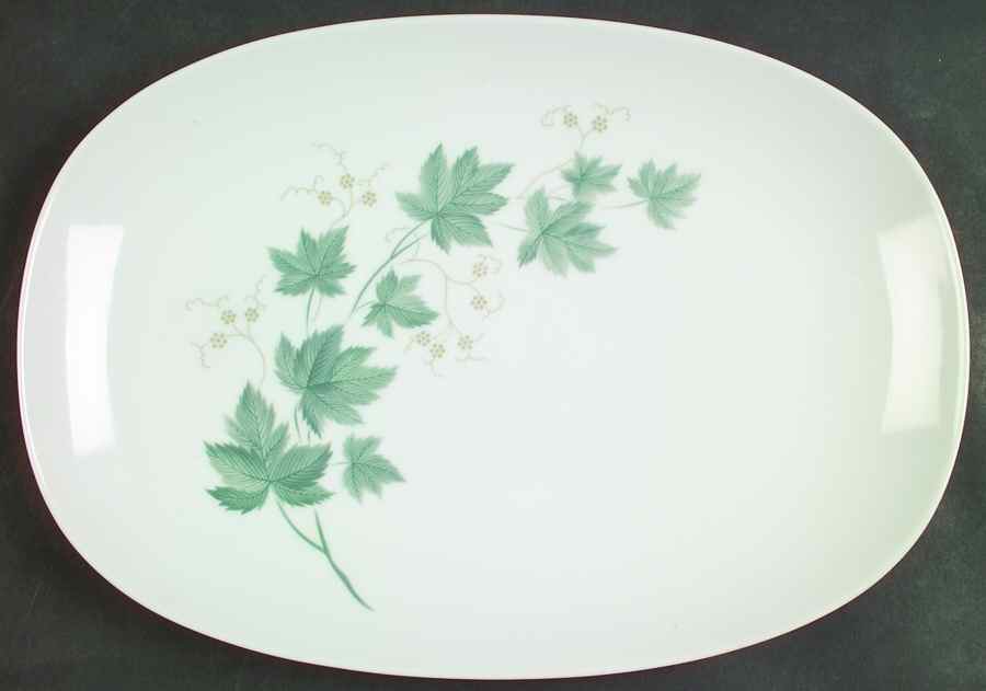 Wild Ivy 13" Oval Serving Platter by Noritake-1