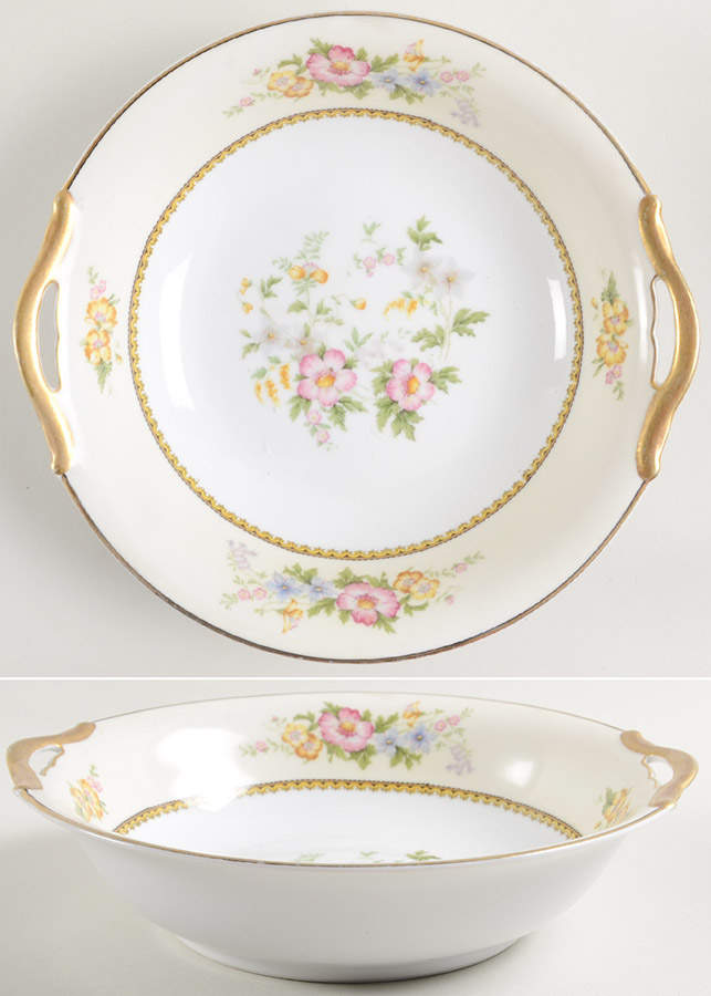 Wildfleur 10" Round Vegetable Bowl by Noritake-1