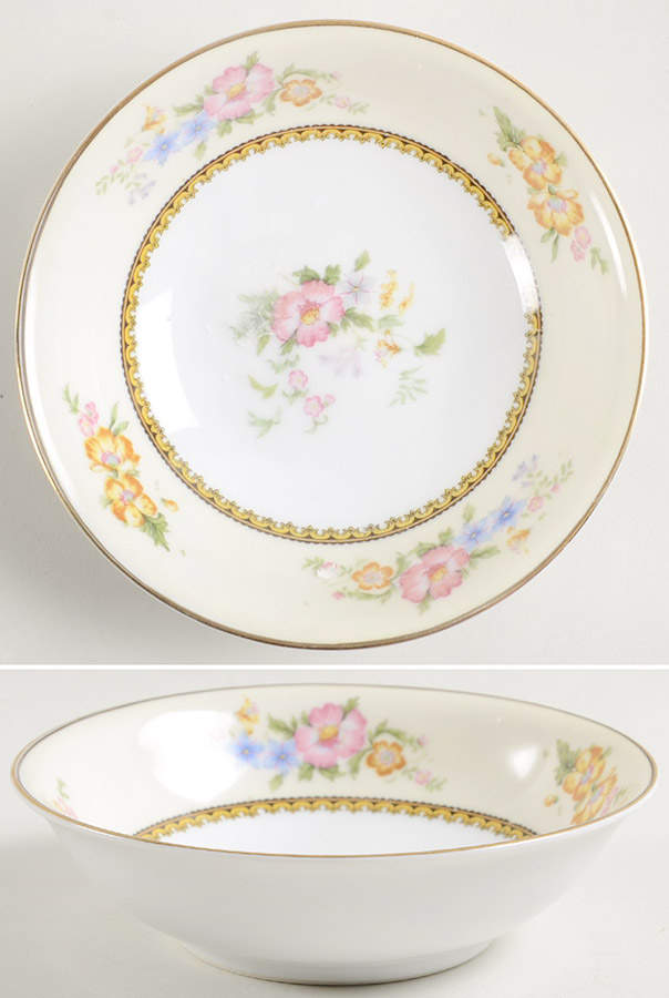 Wildfleur Coupe Cereal Bowl by Noritake-1