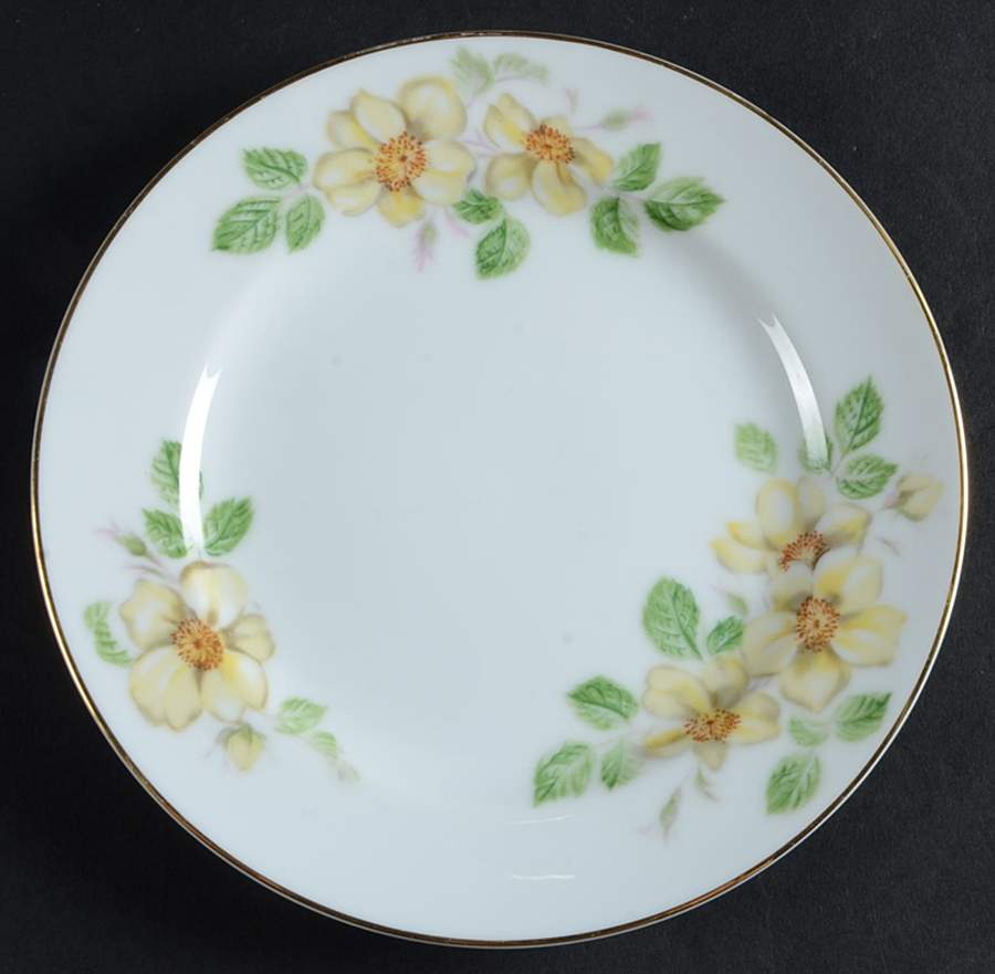 Wildrose Bread & Butter Plate by Noritake-1