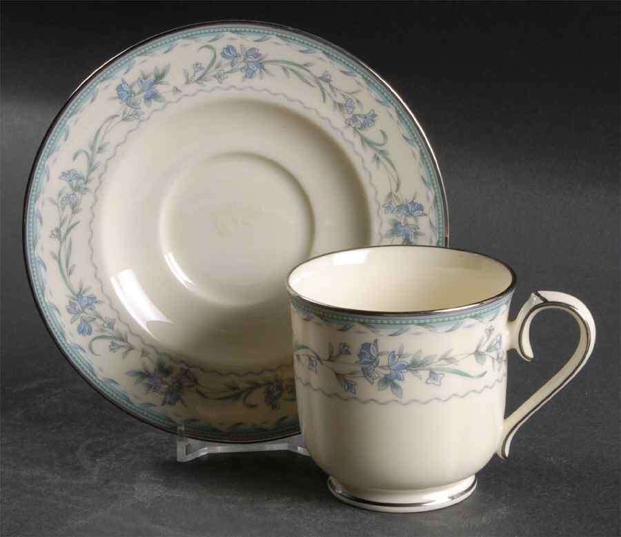 Williamston Footed Cup & Saucer Set by Noritake-1