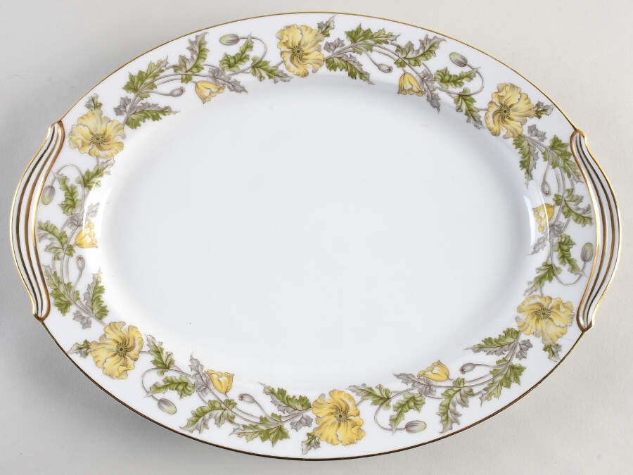 Wilshire 13" Oval Serving Platter by Noritake-1