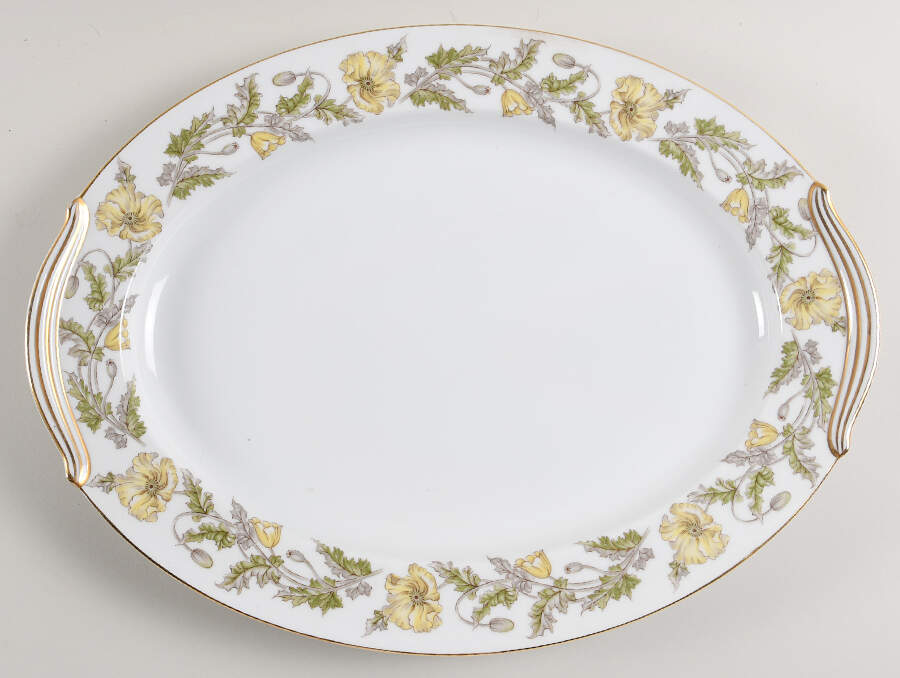 Wilshire 16" Oval Serving Platter by Noritake-1
