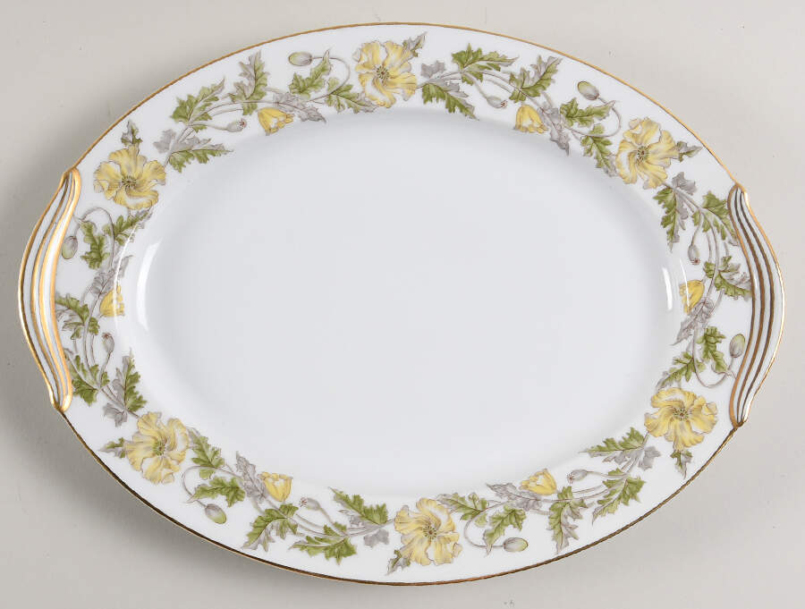 Wilshire 11" Oval Serving Platter by Noritake-1