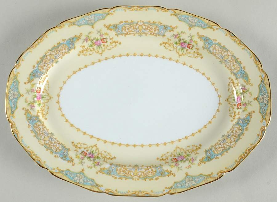 Wimpole 11" Oval Serving Platter by Noritake-1