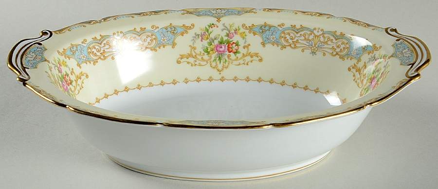 Wimpole 10" Oval Vegetable Bowl by Noritake-1