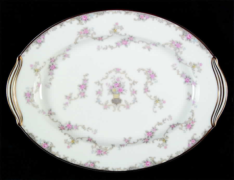 Windsor 11" Oval Serving Platter by Noritake-1
