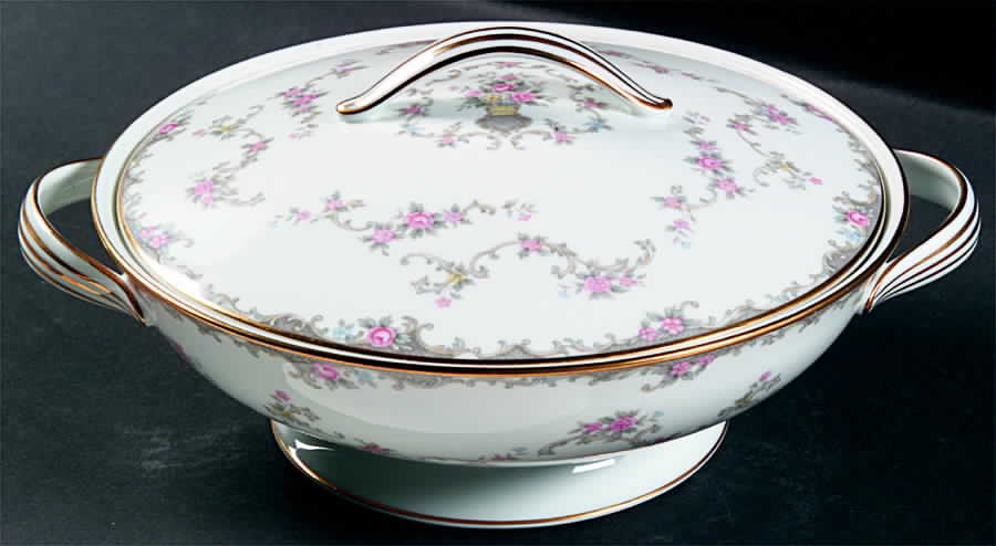 Windsor Round Covered Vegetable by Noritake-1