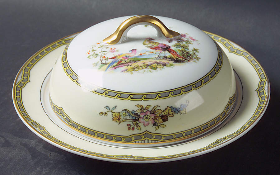 Windsor Round Covered Butter by Noritake-1
