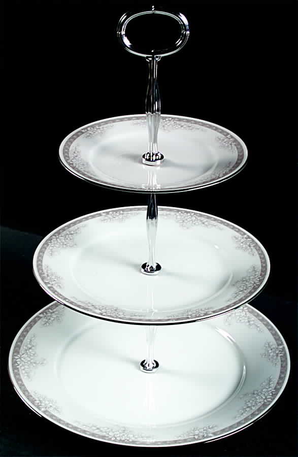 Windham 13 7/8"-14 1/4" 3-Tiered Serving Tray(DP,SP,BB) HC by Noritake-1