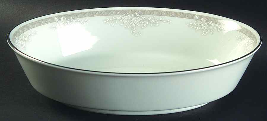 Windham 9" Oval Vegetable Bowl by Noritake-1