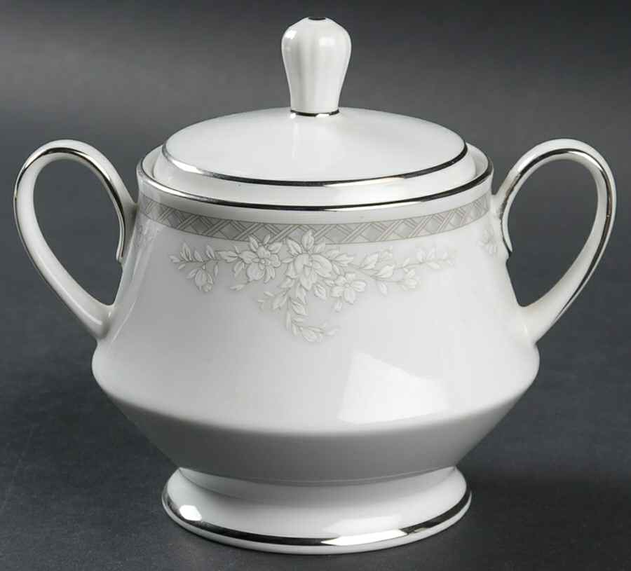 Windham Sugar Bowl & Lid by Noritake-1