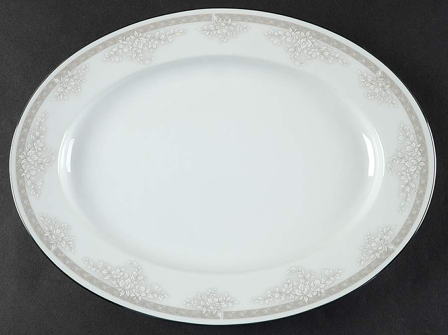 Windham 11" Oval Serving Platter by Noritake-1