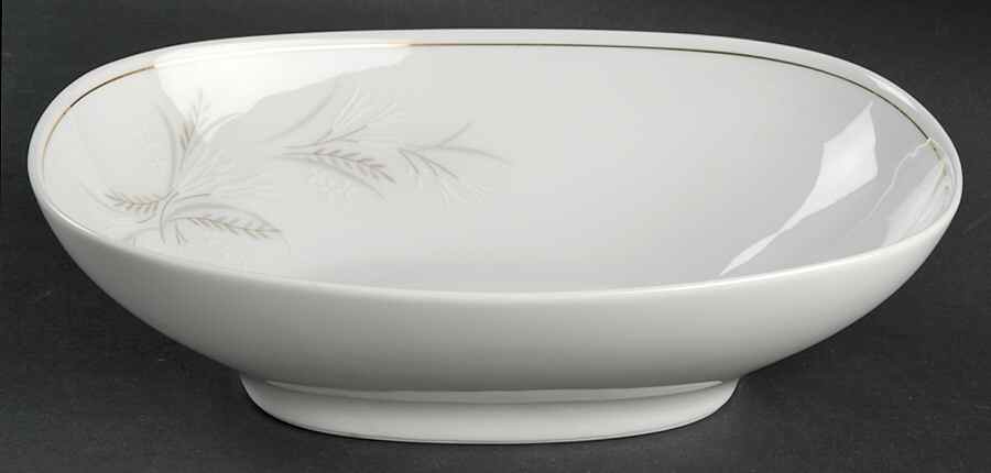 Windrift 10" Oval Vegetable Bowl by Noritake-1