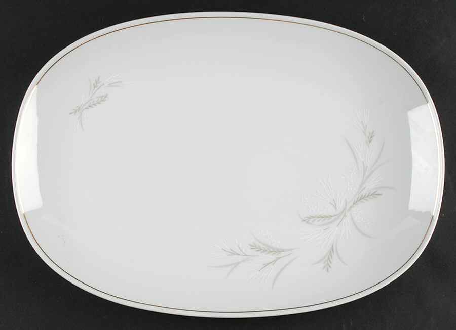 Windrift 15" Oval Serving Platter by Noritake-1