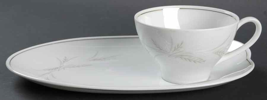 Windrift Snack Plate & Cup Set by Noritake-1