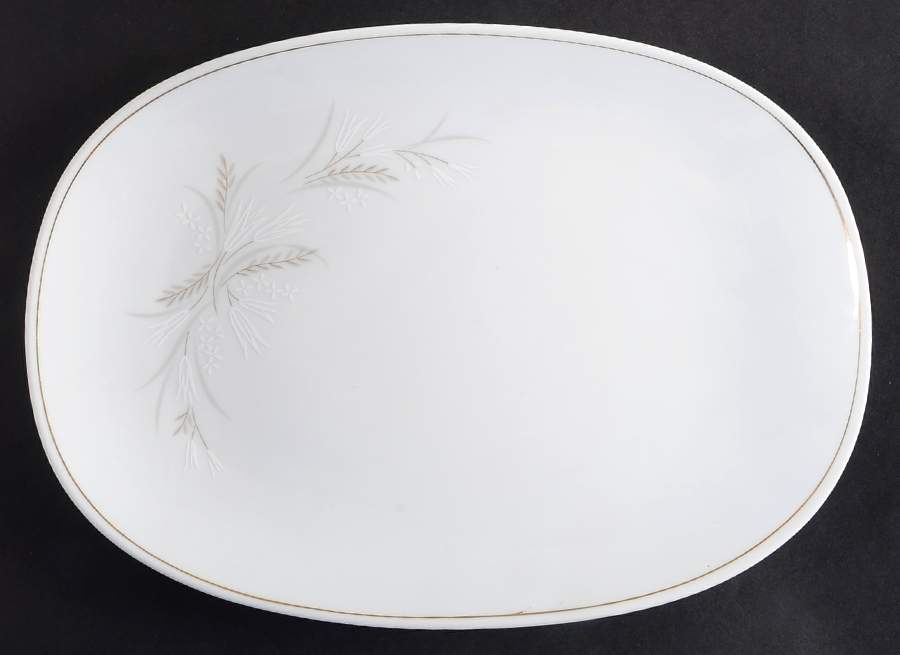 Windrift 11" Oval Serving Platter by Noritake-1