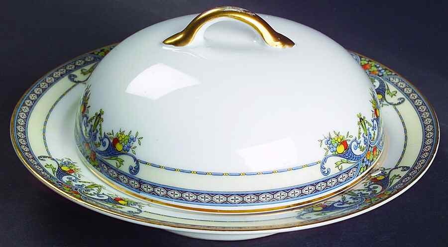 Winona Round Covered Butter by Noritake-1