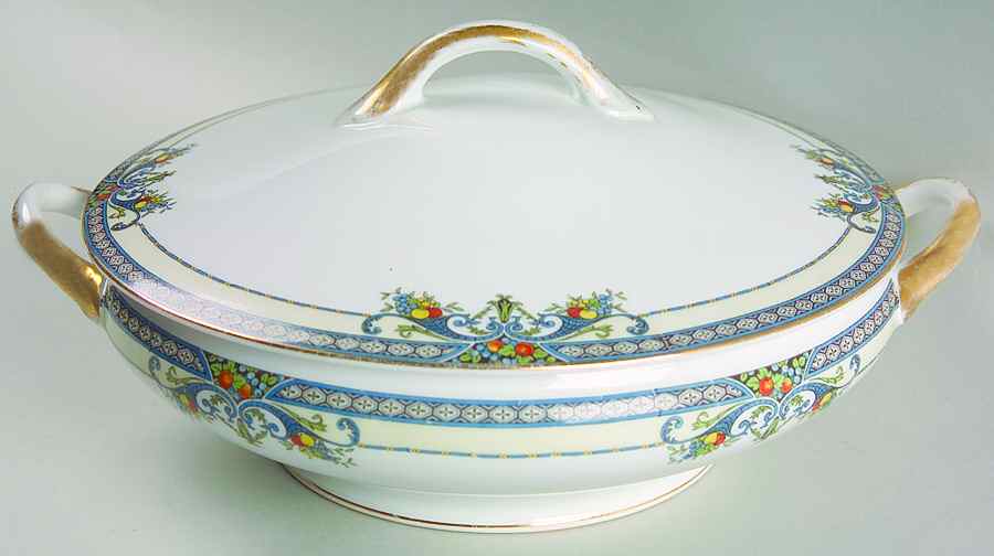 Winona Round Covered Vegetable by Noritake-1