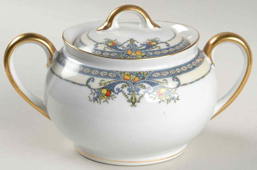 Winona Sugar Bowl & Lid by Noritake-1