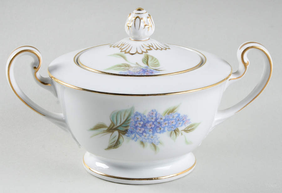 Winona Sugar Bowl & Lid by Noritake-1