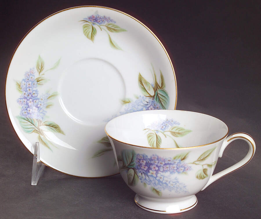 Winona Footed Cup & Saucer Set by Noritake-1