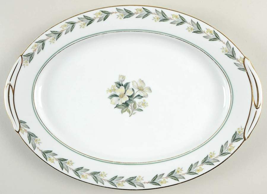 Winslow 13" Oval Serving Platter by Noritake-1