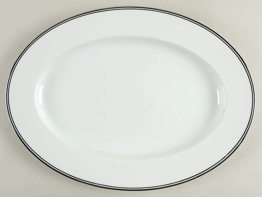 Winston 14" Oval Serving Platter by Noritake-1