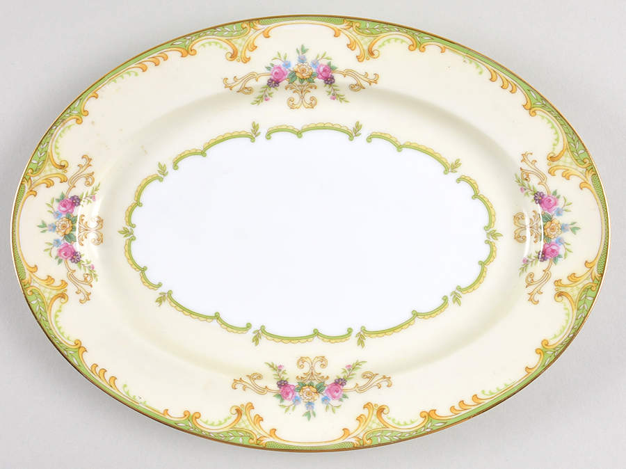 Winton 10" Oval Serving Platter by Noritake-1