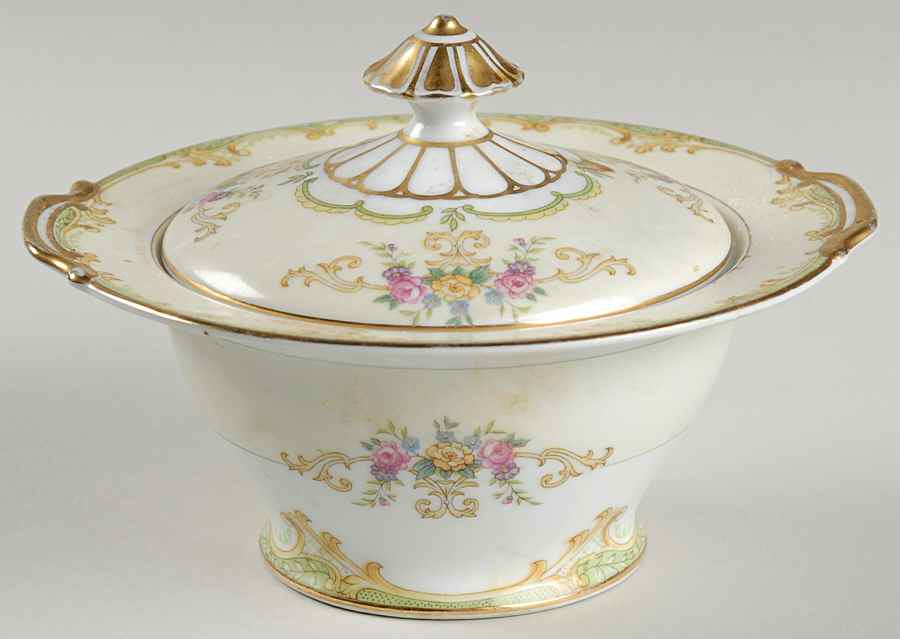 Winton Sugar Bowl & Lid by Noritake-1