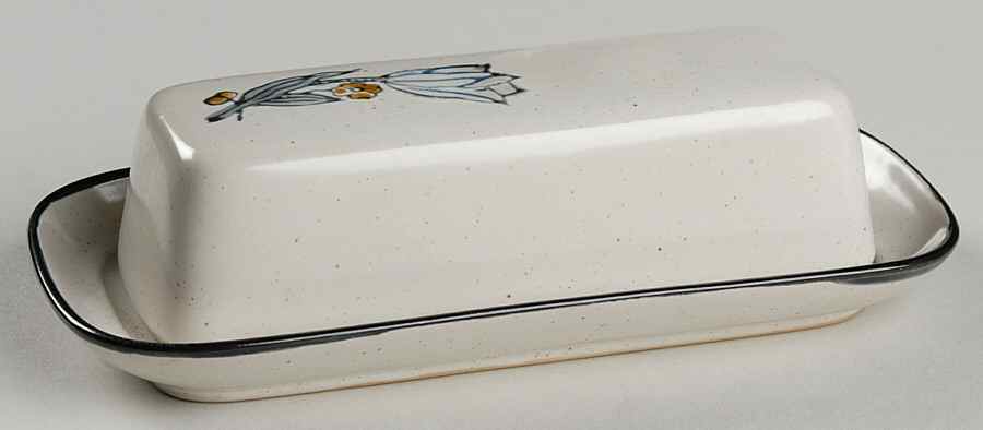 Winterrose 1/4 Lb Covered Butter by Noritake-1