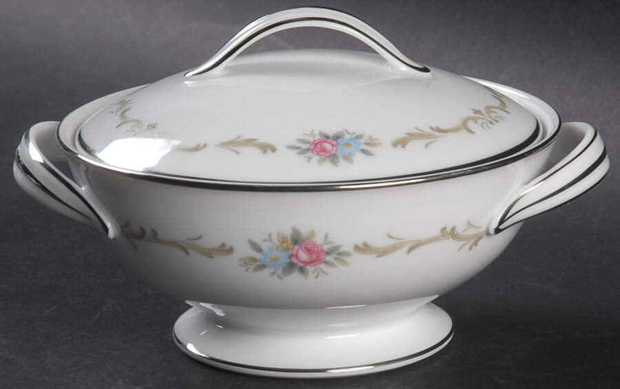 Winthrop Sugar Bowl & Lid by Noritake-1