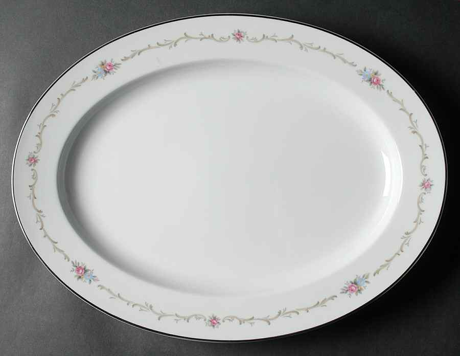Winthrop 16" Oval Serving Platter by Noritake-1