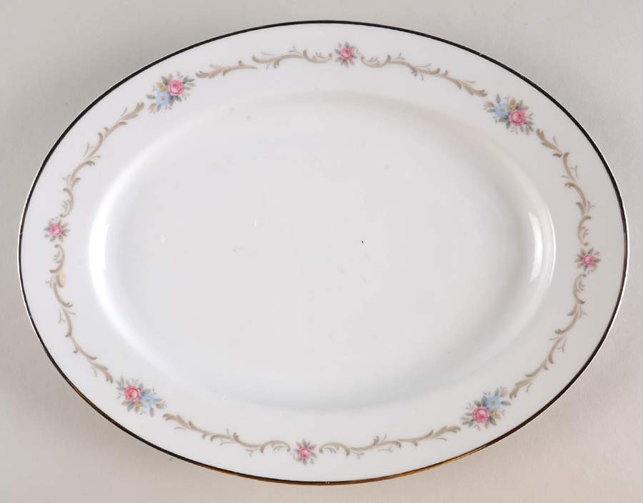 Winthrop 11" Oval Serving Platter by Noritake-1